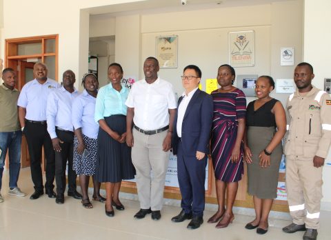 UPIK officials meeting CNOOC Enertech Uganda representatives to discuss oil and gas workforce development.