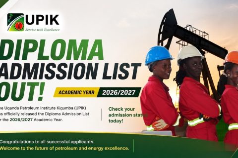 Admissions list 2026-2027