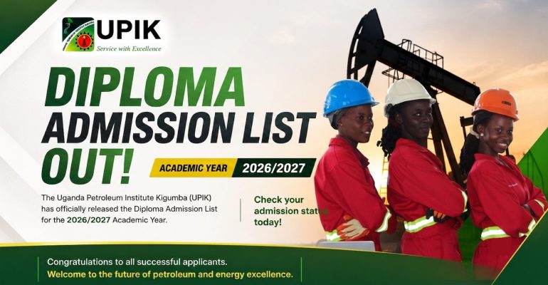 Admissions list 2026-2027