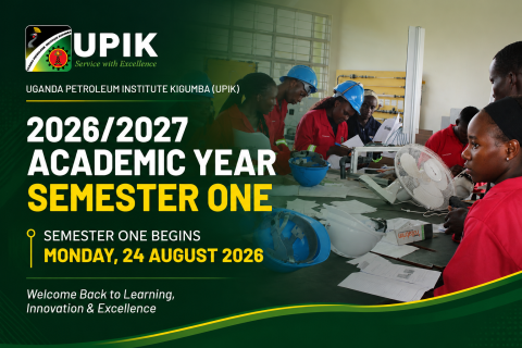 START OF SEMESTER ONE 2026 BANNER