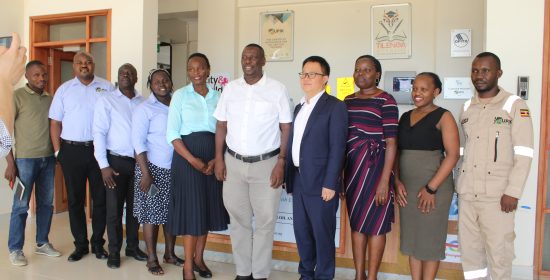 UPIK officials meeting CNOOC Enertech Uganda representatives to discuss oil and gas workforce development.